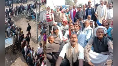 यूरिया के लिए बिस्कोमान कर्मी की मनमानी के खिलाफ सड़क पर उतरे किसान, देखें वीडियो
