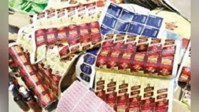 भूली में भारी मात्रा में देशी-अंग्रेजी शराब जब्त, नये साल के जश्न में खपाने की थी योजना