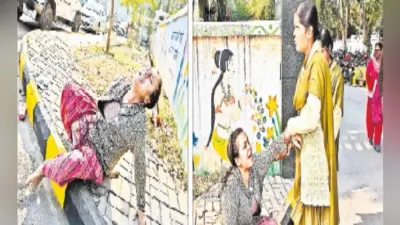 महिला ने एसएसपी कार्यालय मचाया हंगामा