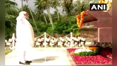 PM नरेंद्र मोदी ने अण्डमान-निकोबार द्वीपसमूह में सुनामी पीड़ितों को दी श्रद्धांजलि