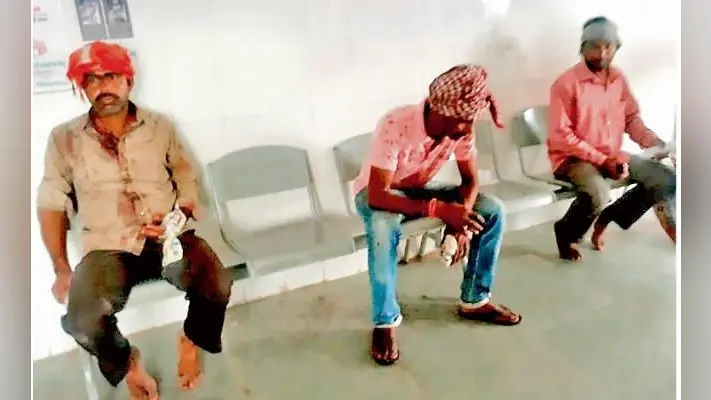 जमीन विवाद को ले मारपीट, 12 घायल