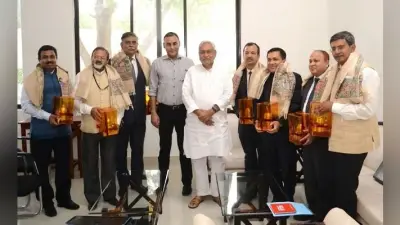 सीएम नीतीश से सात देशों के भारतीय उच्चायुक्तों, राजदूतों ने शिष्टाचार मुलाकात की
