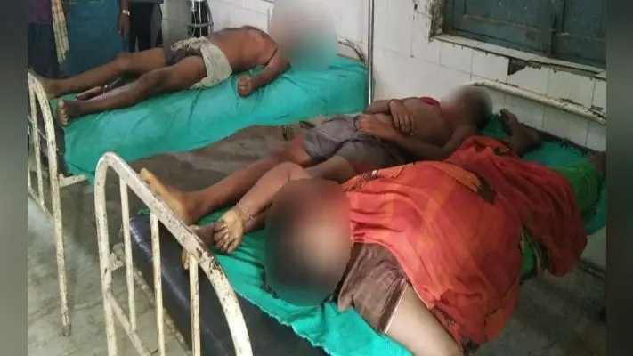 खगड़िया : करंट की चपेट में आने से एक ही परिवार के तीन सदस्य की मौत