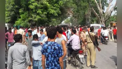 भीड़ ने लुटेरे को पीट-पीट कर मार डाला, दूसरे की हालत गंभीर