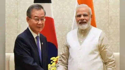नरेंद्र मोदी व दक्षिण कोरियाई राष्ट्रपति आज दुनिया की सबसे बड़ी मोबाइल फैक्ट्री का करेंगे उदघाटन