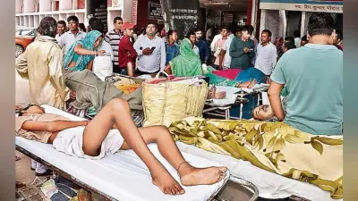 रिम्स हादसा : शॉर्ट सर्किट से इमरजेंसी में भरा धुआं, 20 मिनट तक सांसत में थी 22 मरीजों की जान