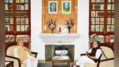 राज्यपाल से उपमुख्यमंत्री ने की शिष्टाचार मुलाकात