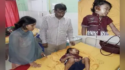 बोरवेल से सुरक्षित निकाली गयी सना के कान व चेहरे पर है स्वेलिंग, दायीं आंख भी ठीक से नहीं खुल रही