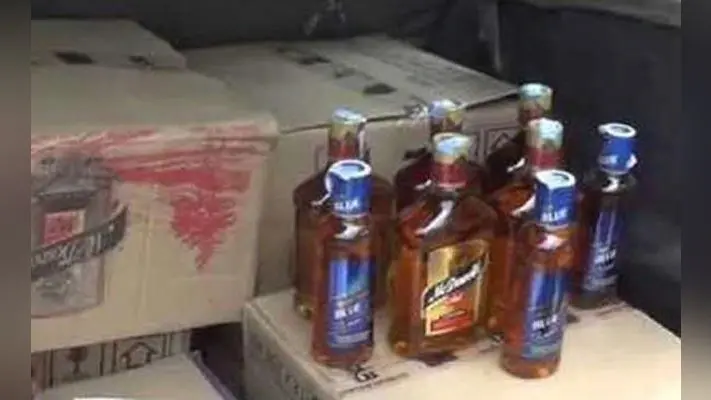 जनशताब्दी एक्सप्रेस से शराब जब्त