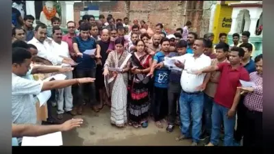 ”जय स्वच्छता” के नारों से गूंजा चौपारण, प्रशासन, जन प्रतिनिधि, समाज सेवी उतरे सड़क पर