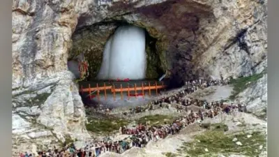 जम्मू से फिर शुरू हुई अमरनाथ यात्रा