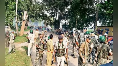 पाकुड़ : महेशपुर व राजमहल में बवाल, पुलिस पर बमबारी, फायरिंग, आठ गिरफ्तार