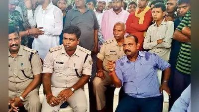 गढ़वा : प्रतिबंधित पशुओं की हत्या की जांच करने गयी पुलिस को बंधक बनाया