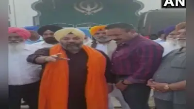 VIDEO : डीएसजीएमसी प्रमुख मंजीत सिंह पर अमेरिका में खालिस्तान समर्थकों का हमला