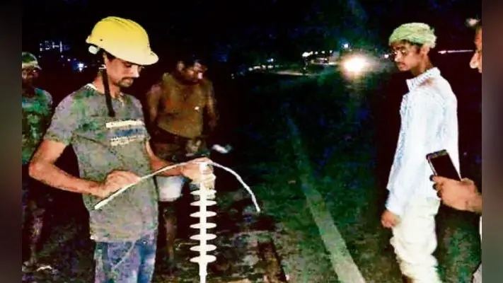 सिदरौल सब स्टेशन से एयरपोर्ट सब स्टेशन में बिजली बहाल