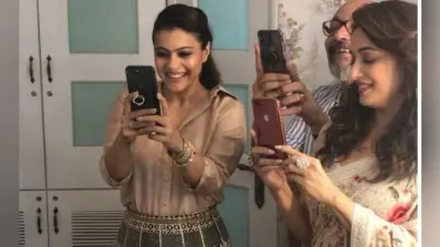 VIDEO: इस सिंगर को सामने देख खुद को रोक नहीं पाई काजोल, माधुरी दीक्षित संग किया ये काम