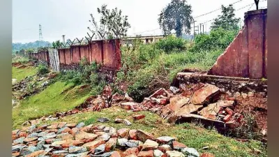 रांची : मेगा फूड पार्क के कर्मचारियों ने काम छोड़ा, लटका ताला