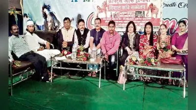 रांची : क्राफ्ट इंडिया मेला परिसर में कवि सम्मेलन का आयोजन