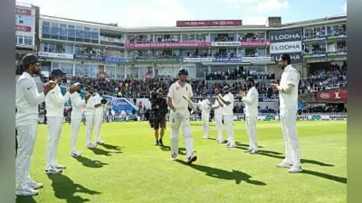 Eng vs Ind, 5th Test : अंतिम टेस्ट में कुक का अर्द्धशतक, पहले दिन इंगलैंड ने बनाये 7 विकेट खोकर 198 रन
