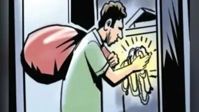 मुजफ्फरपुर : दवा सप्लायर के घर भीषण डकैती,पति-पत्नी को पीटा