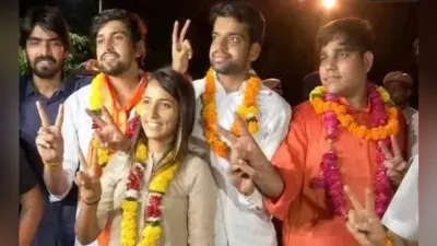 DUSU Election : अध्यक्ष समेत तीन सीटों पर ABVP का कब्जा, NSUI के खाते में सचिव का पद
