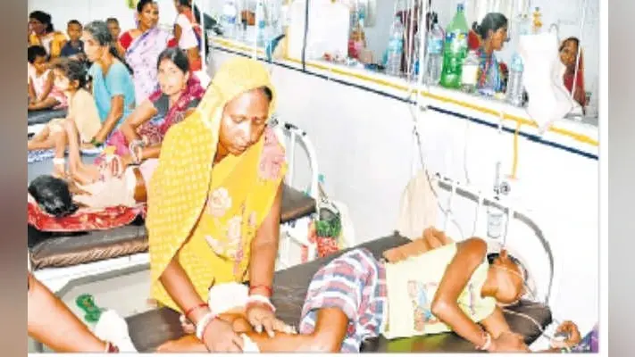 वायरल फीवर की चपेट में नौनिहाल, अस्पताल पटे