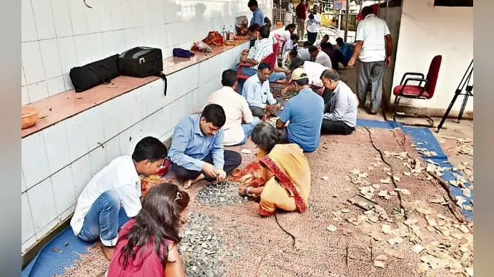 रांची पहाड़ी मंदिर: तीसरे दिन 10 दान पेटियों की गिनती, “2.99 लाख निकले