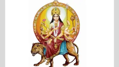 दूसरे दिन मां ब्रह्मचारिणी की हुई पूजा, आज होगी चंद्रघंटा की पूजा