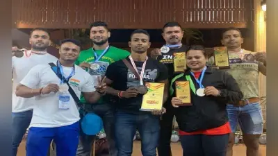 नेशनल पावरलिफ्टिंग चैंपियनशिप में झारखंड के 7 खिलाड़ियों को मिला पदक