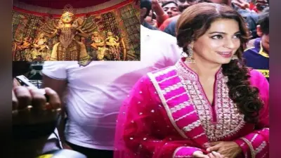 बॉलीवुड अभिनेत्री जूही चावला ने किया पंडाल का उद्घाटन
