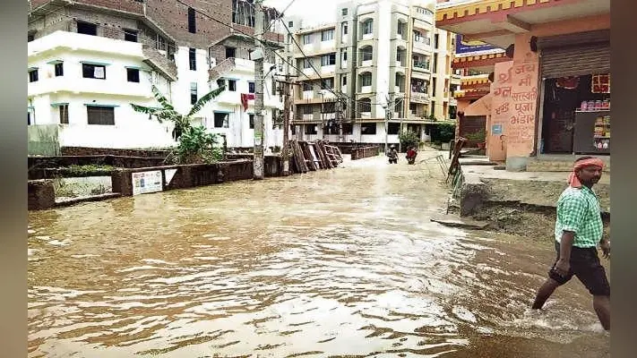 दानापुर : जलजमाव से लोग परेशान, नहीं हो रही निकासी