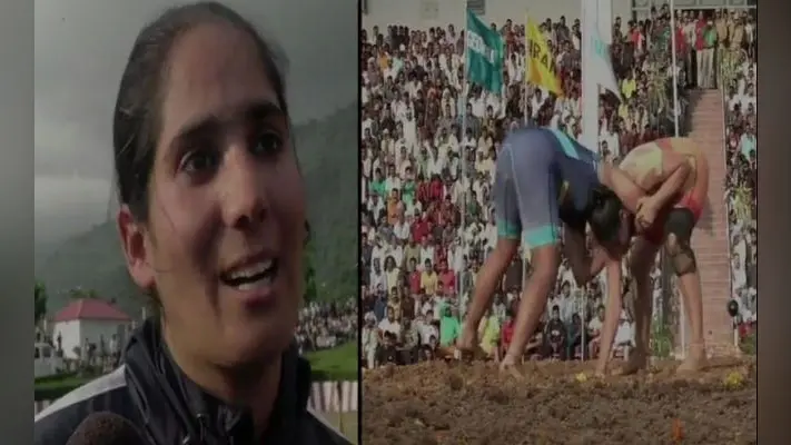 कश्मीर की पहली महिला रेसलर नाहिदा नबी बोलीं- बेटी बचाओ-बेटी पढ़ाओ और बेटी को पहलवान बनाओ