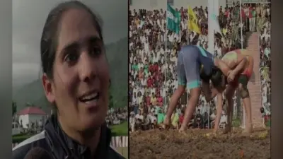 कश्मीर की पहली महिला रेसलर नाहिदा नबी बोलीं- बेटी बचाओ-बेटी पढ़ाओ और बेटी को पहलवान बनाओ