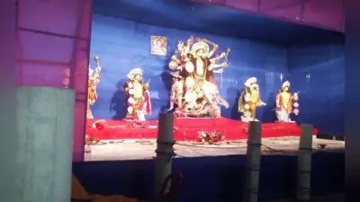 दुर्गा पूजा: प्रशासन ने रांची के इस पूजा पंडाल को बताया असुरक्षित, हुआ हाइवोल्टेज ड्रामा फिर…