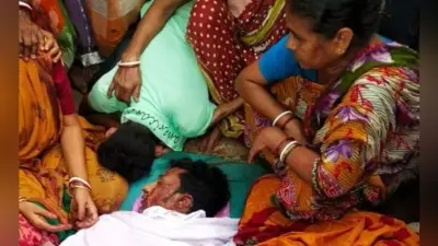 पश्चिम बंगाल : नानूर में भाजपा कार्यकर्त्ता की हत्या