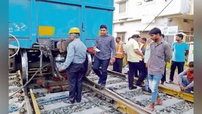 सीवान : मालगाड़ी बेपटरी, सात घंटे परिचालन रहा बाधित