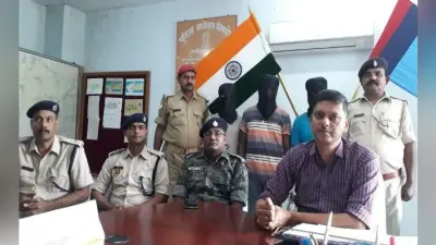 सिमडेगा : डकैती की योजना बना रहे 3 अपराधी देसी कट्टा के साथ गिरफ्तार