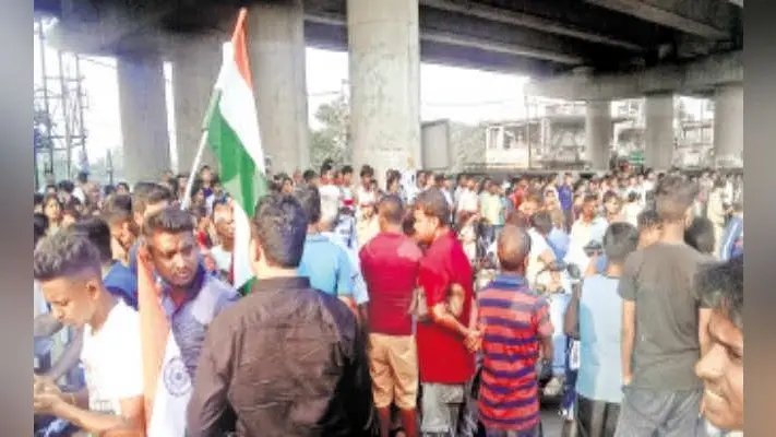 बागडोगरा पहुंचा शहीद जवान सुभाष थापा का पार्थिव शरीर