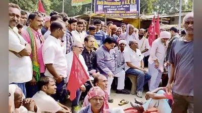 आरा : माले नेता की गोली मार कर हत्या, विरोध में जाम