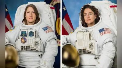 NASA ने अंतरिक्ष में रचा इतिहास, पहली बार सिर्फ महिलाओं का स्पेसवॉक