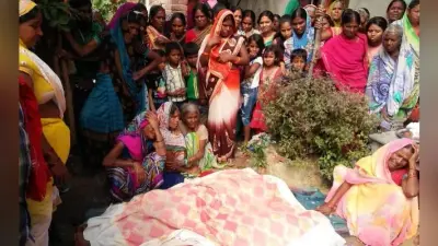 पलामू में ट्रेन से कटकर एक ही परिवार की दो महिला और एक बच्ची की मौत