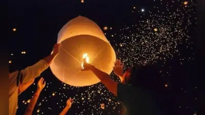 एयरपोर्ट इलाके में स्काई लालटेन उड़ाने पर छह माह तक की जेल!