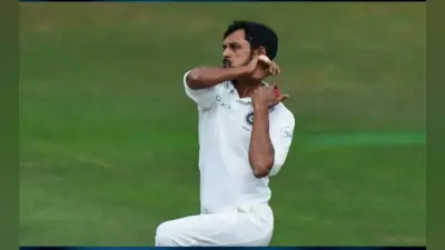 INDvsSA डेब्यू मैच में ”चौका”: 15 साल की उम्र में रणजी, नदीम के सपने के लिए बड़े भाई ने छोड़ दी क्रिकेट
