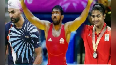 राजनीति के अखाड़े में पहलवान योगेश्वर दत्त और बबीता फोगाट चित, पूर्व हॉकी कप्तान जीते