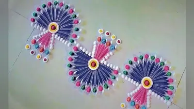 #HappyDiwali2019 रंगोली एक, नाम अनेक: सुख-समृद्धि का प्रतीक है रंगोली