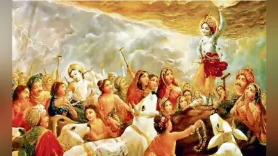 गोवर्धन पूजा : स्थापित मान्यताओं के विरुद्ध पहला विद्रोह !