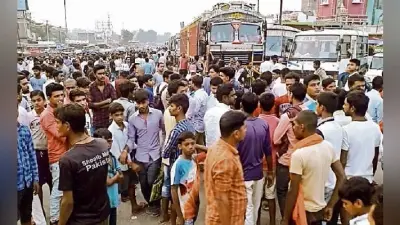 समस्तीपुर : बच्चे के अपहरण के बाद हंगामा, फायरिंग