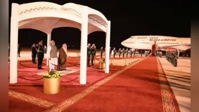 पीएम मोदी पहुंचे सऊदी अरब, कहा- पेट्रोकेमिकल परियोजना का हिस्सा होगा सऊदी अरामको