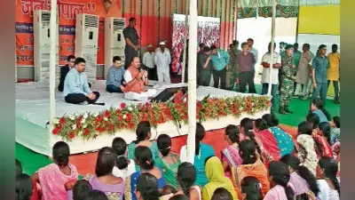 खरसावां :अभिजीत स्टील प्लांट चालू करायेंगे नहीं तो रैयतों को वापस करेंगे जमीन : मुख्यमंत्री