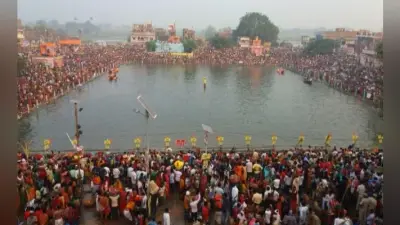 देव में श्रद्धालुओं का टूटा रिकॉर्ड, 15 लाख छठ व्रतियों ने दिया भगवान सूर्य को अर्घ्य